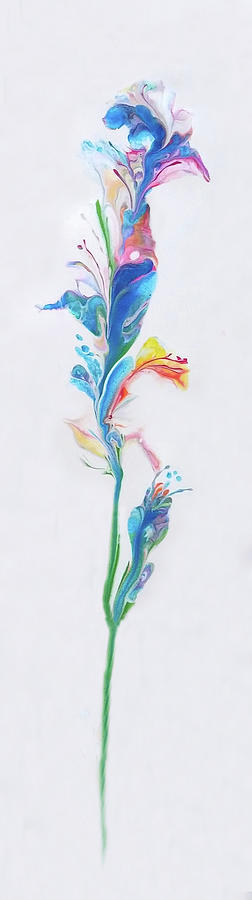 A Meadow Flower 2 Painting by Deborah Erlandson