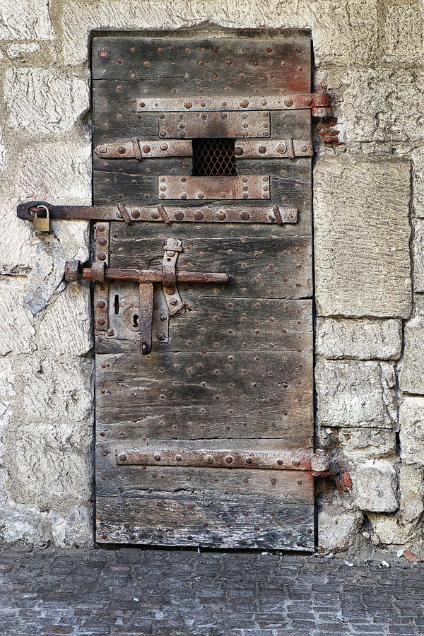 A Medieval Prison Door Photograph by Dave Mills
