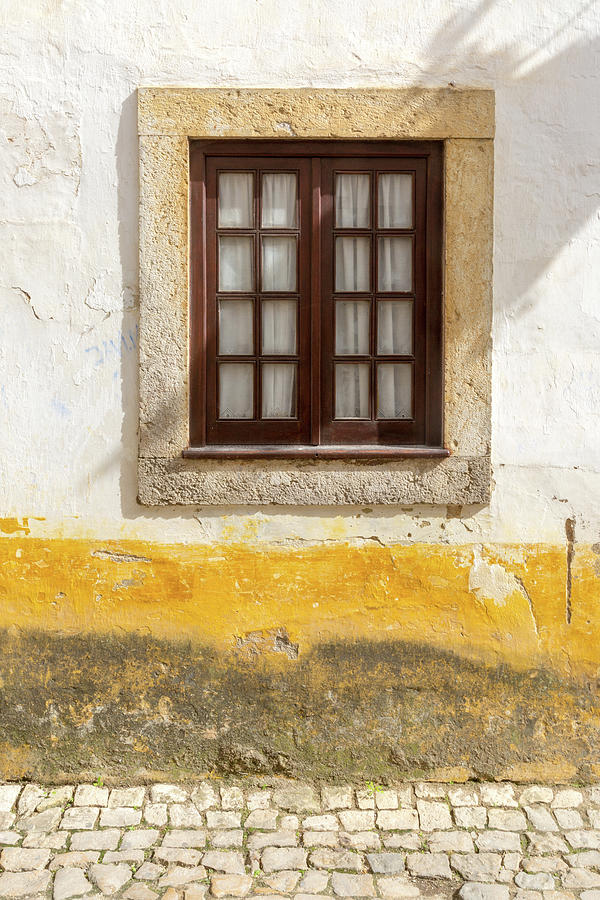 A Medieval Window in Obidos Photograph by W Chris Fooshee
