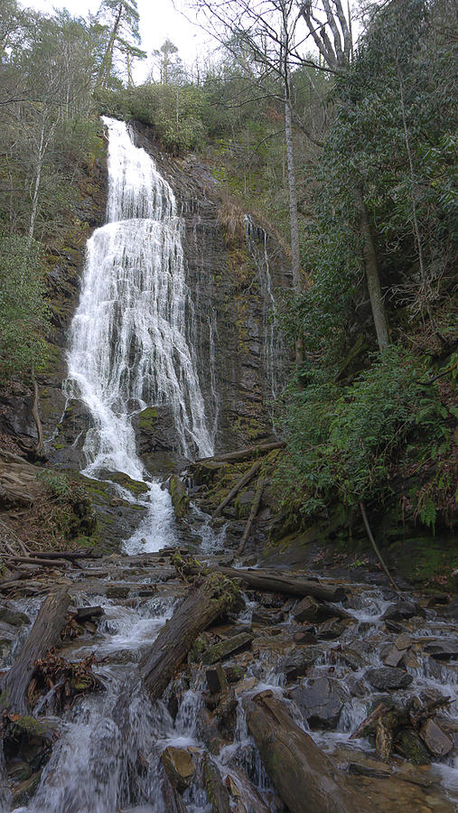 A Mingo Falls Winters Day Experience Photograph by Katherine Y Mangum