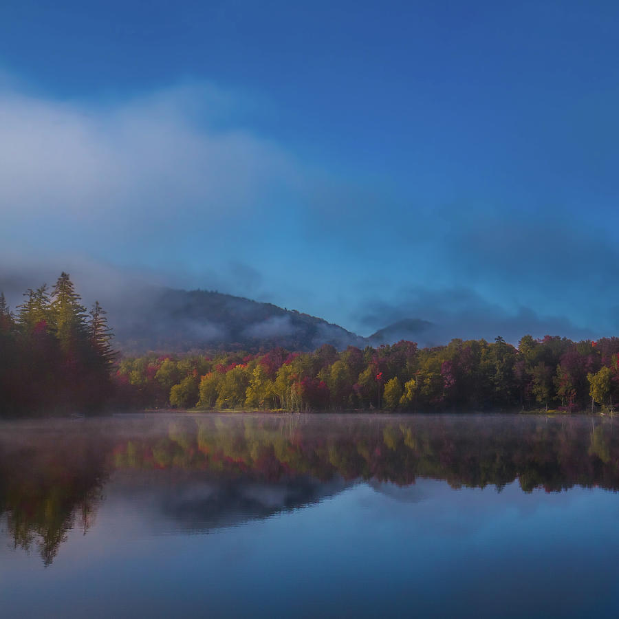 A Misty West Lake Photograph by David Patterson