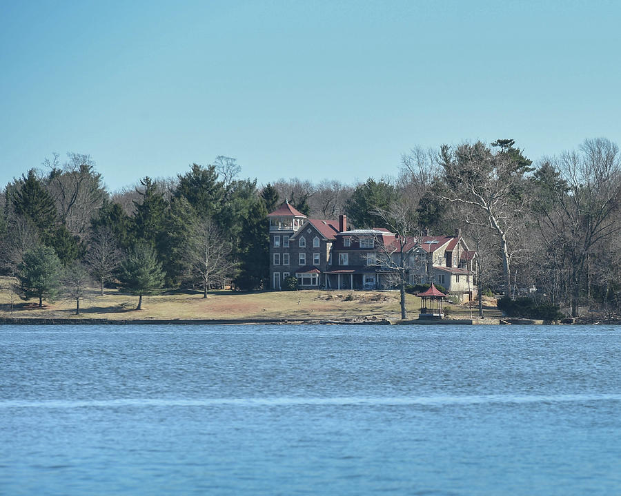 A modest home on the Delaware River Photograph by Alan Goldberg
