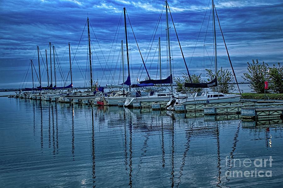 A Morning In Blue Photograph by Diana Mary Sharpton