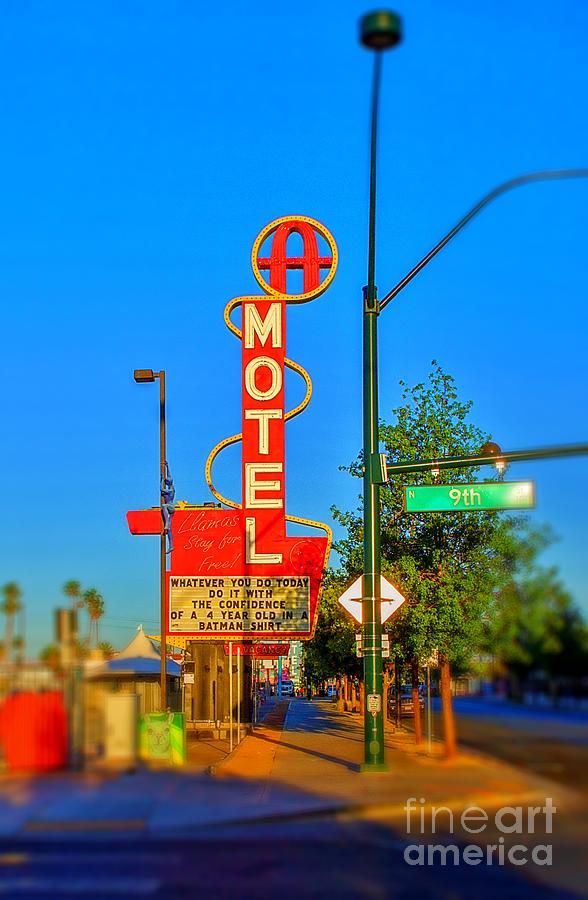A Motel Photograph by Rodney Lee Williams