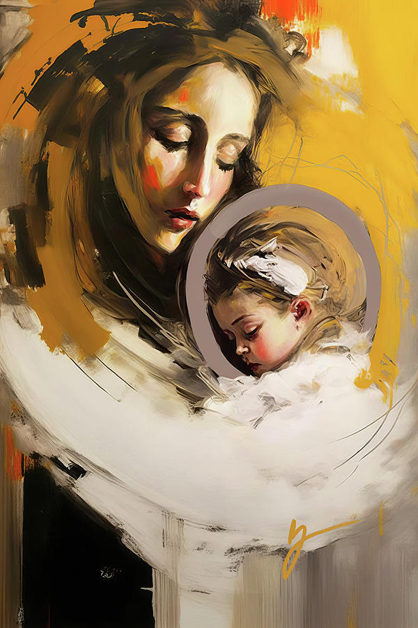 A Mothers Love Painting by Greg Collins