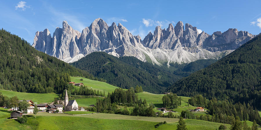A mountainous landscape. Photograph by Wolfgang Wörndl