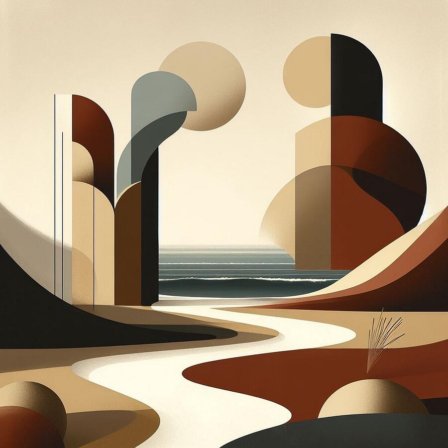 A Muted Palette Landscape Digital Art by Artfinity X A Muted Palette Landscape Digital Art by Artfinity X