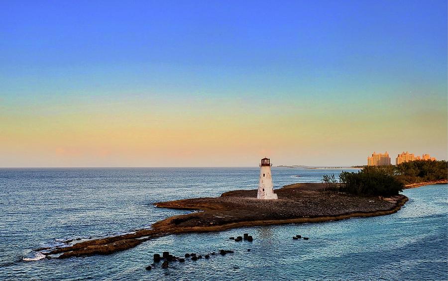 A Nassau Lighthouse Photograph by Nora Martinez