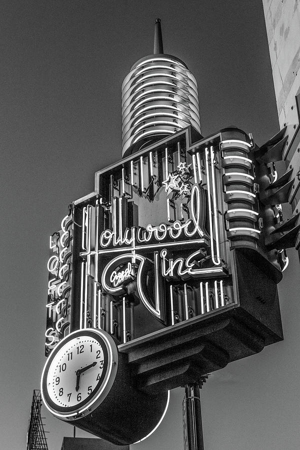 A neon sign from Hollywood and Vine Los Angeles California Photograph by Carol Highsmith A neon sign from Hollywood and Vine Los Angeles California Photograph by Carol Highsmith