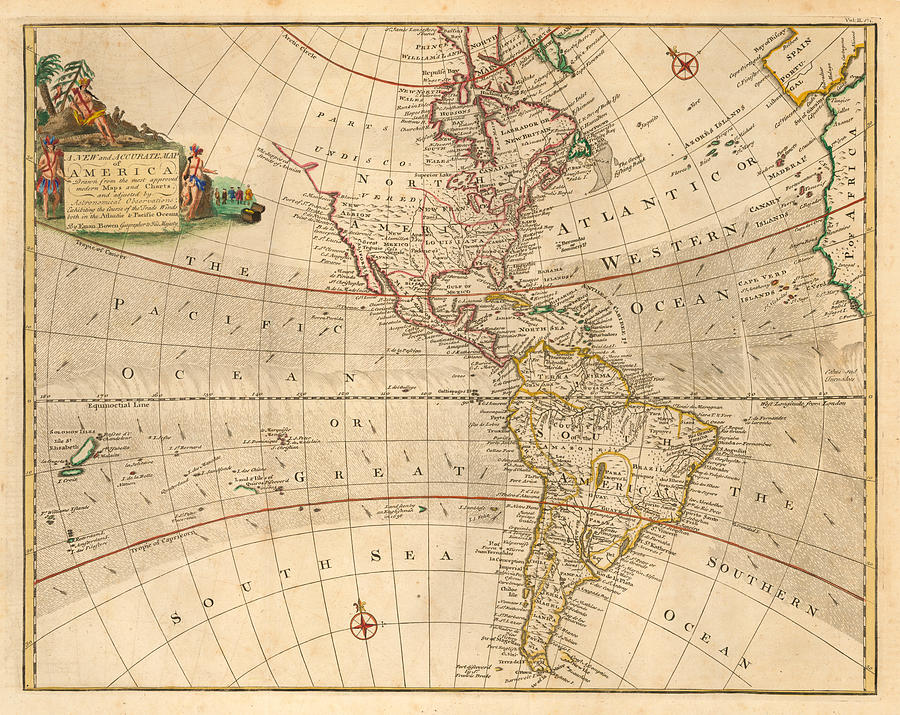A New Accurate Map Of North America Drawn From The Most Authentic Modern Maps And Charts By Tho 5484