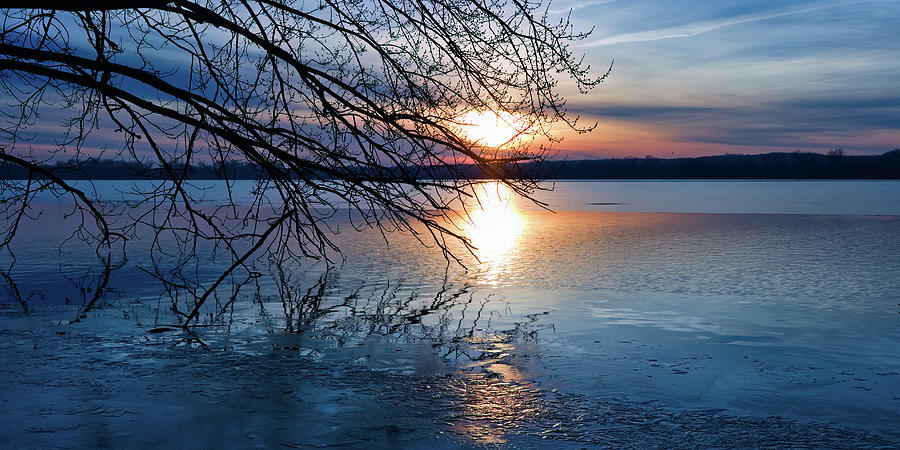 New Day Dawns Over Lake No. 11 Photograph by Wafa Dahdal - Pixels