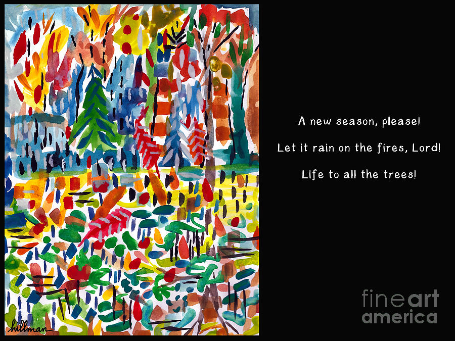 A New Season Please Painting by A Hillman