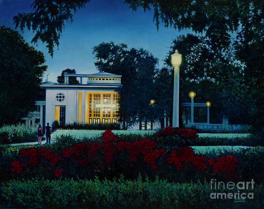 A Night at the Muny 2 Painting by Michael Frank