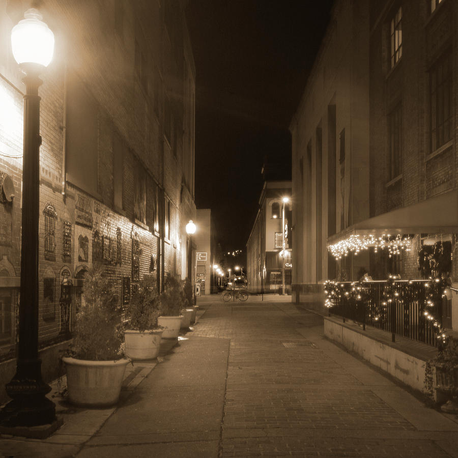 Easton Pa Photograph - A Night in Easton by Mike McGlothlen