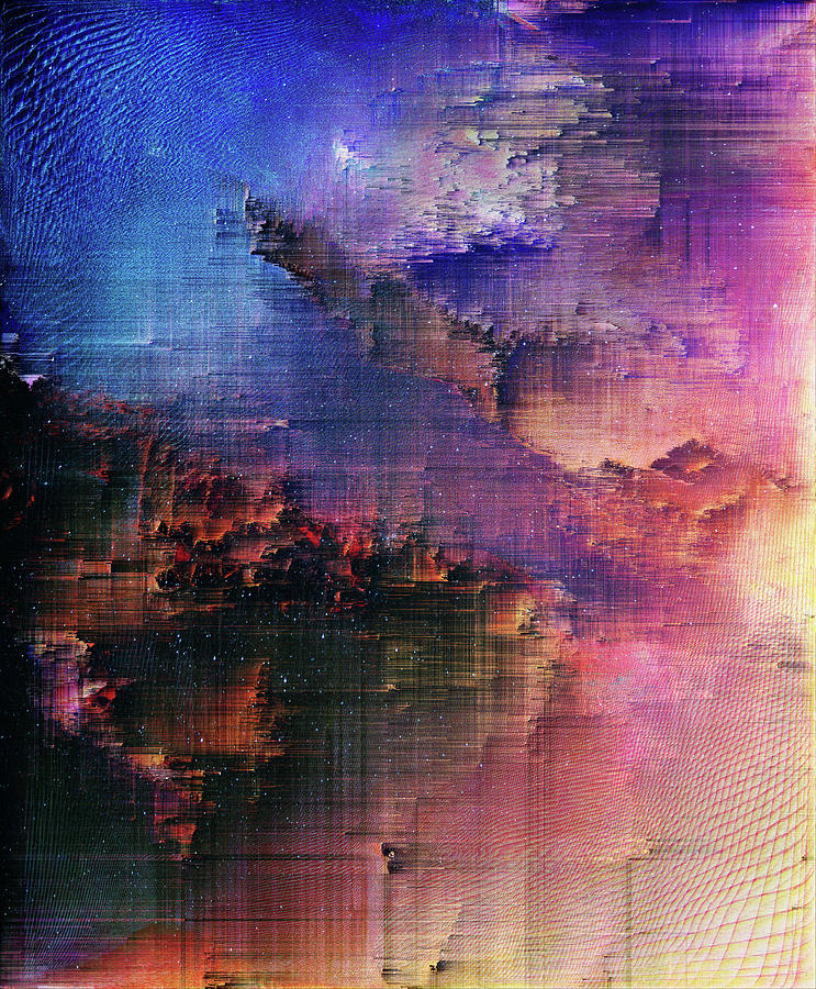 A night of splintering colour Digital Art by Jenny Filipetti A night of splintering colour Digital Art by Jenny Filipetti