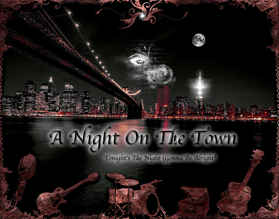 A Night On The Town Digital Art by Michael Damiani