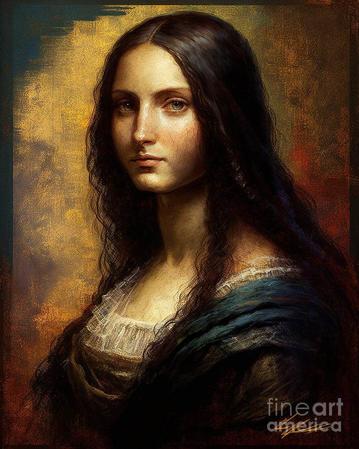 A noblewoman named Lisa Digital Art by Bishop Art - Fine Art America