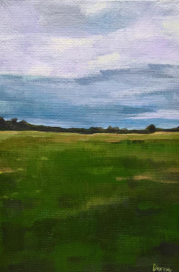 A Northern Pasture Painting by Lisa Dionne