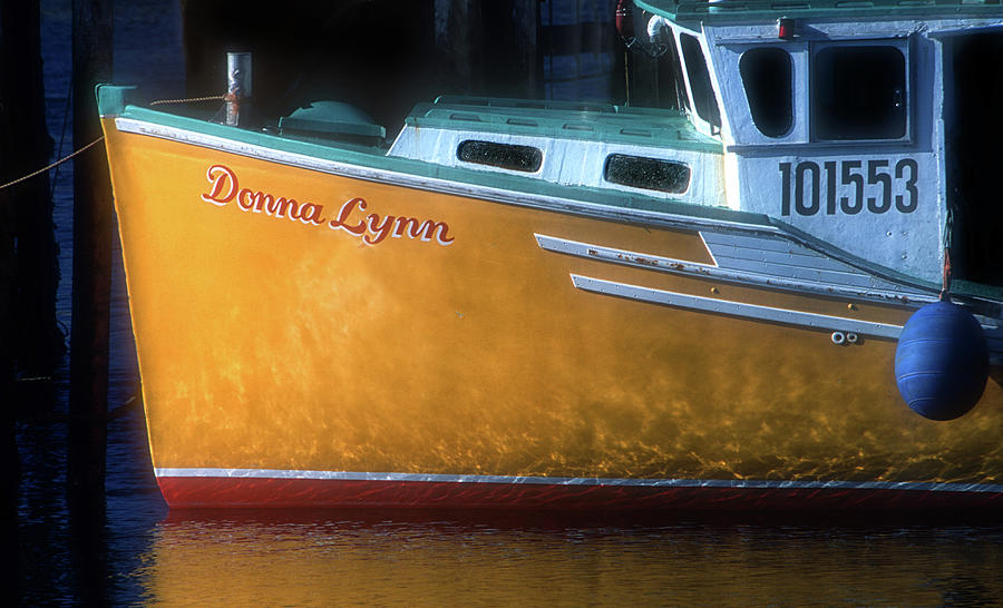 A Nova Scotia Fishing Boat Photograph by Dave Mills
