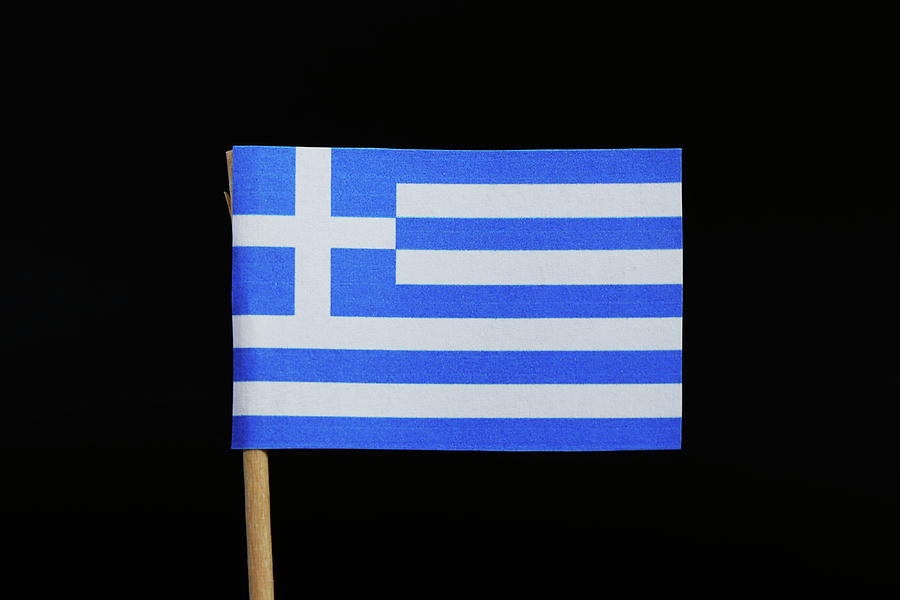 Flag of Greece Photograph by Vaclav Sonnek