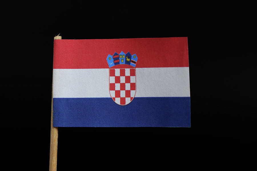 Flag Of Croatia Photograph