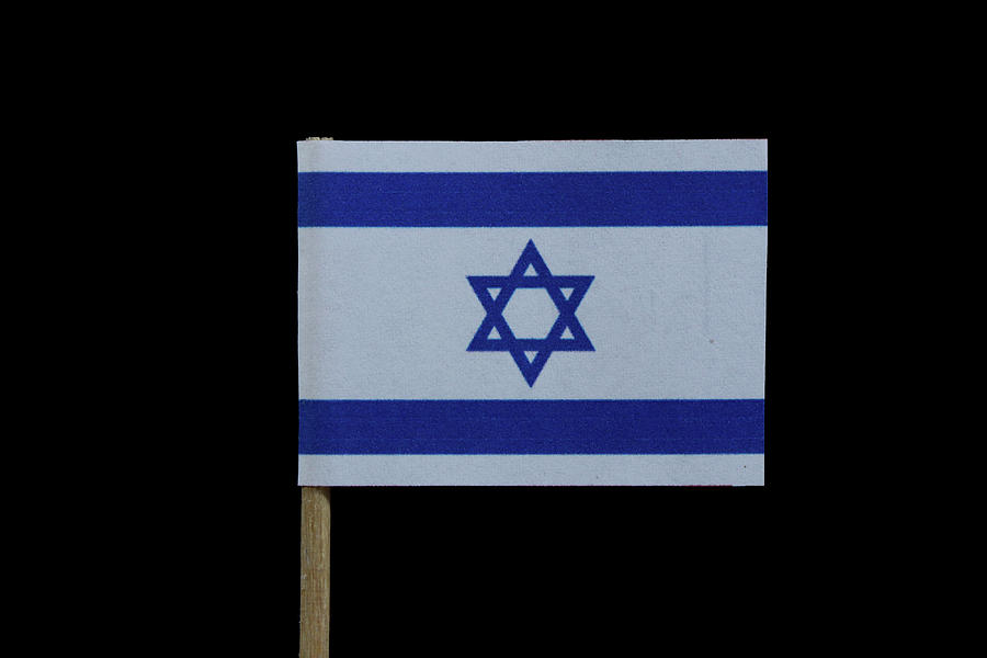 Flag of Israel Photograph by Vaclav Sonnek