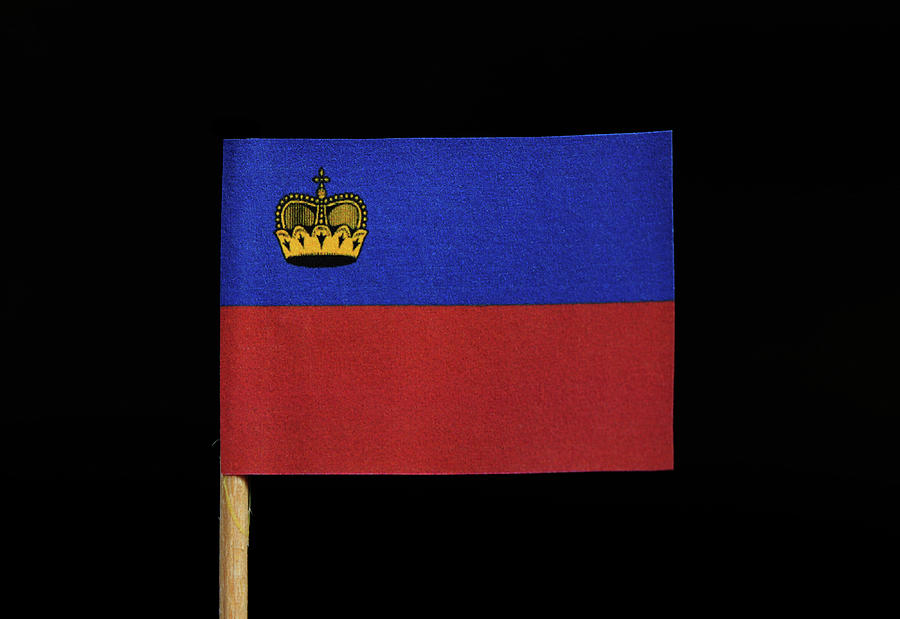 Flag Of Liechtenstein Photograph