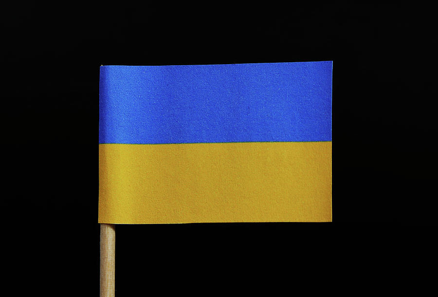 Flag of Ukraine Photograph by Vaclav Sonnek