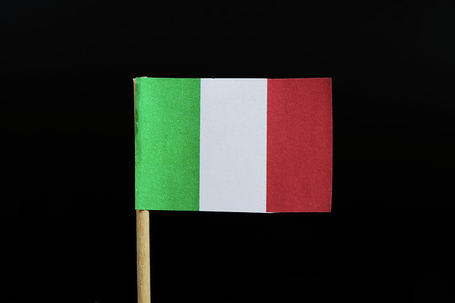Flag of Italy Photograph by Vaclav Sonnek