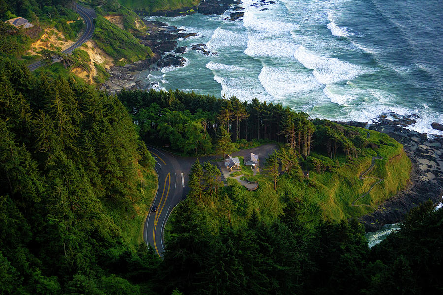 A Pacific Coast Drive Photograph by Varma Penumetcha