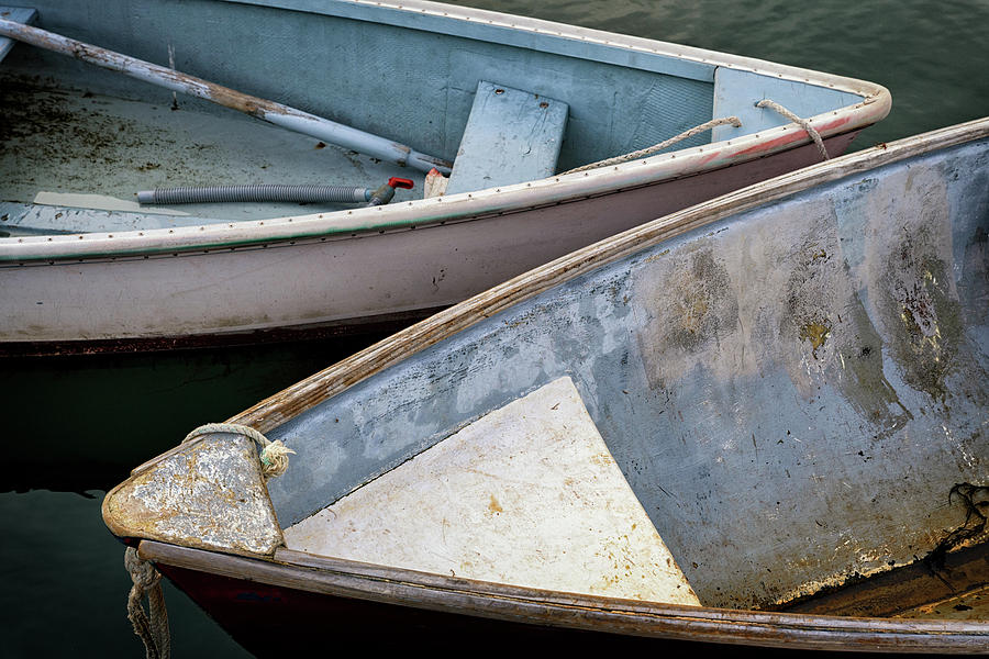 Boat Photograph - A Pair of Dories by Rick Berk