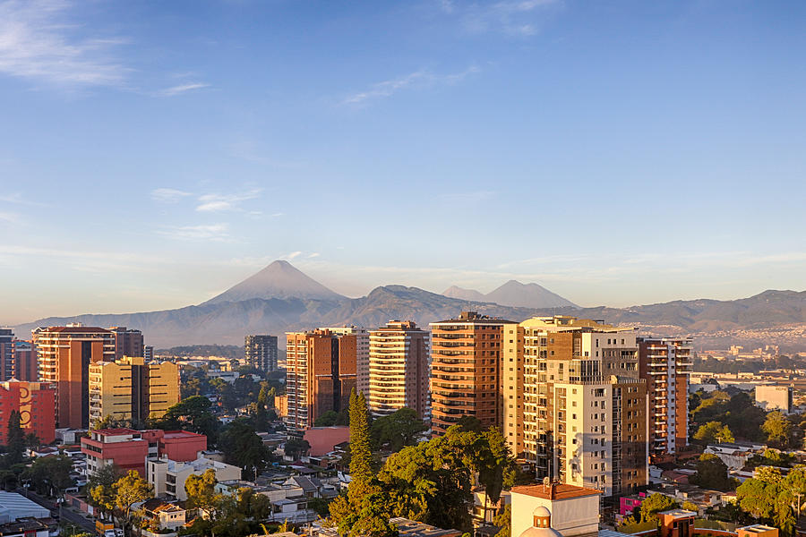 A panorama of Guatemala City early in the morning Photograph by Sergio Mendoza Hochmann A panorama of Guatemala City early in the morning Photograph by Sergio Mendoza Hochmann