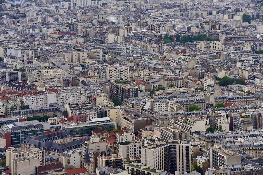A Paris Cityscape  Photograph by Neil R Finlay