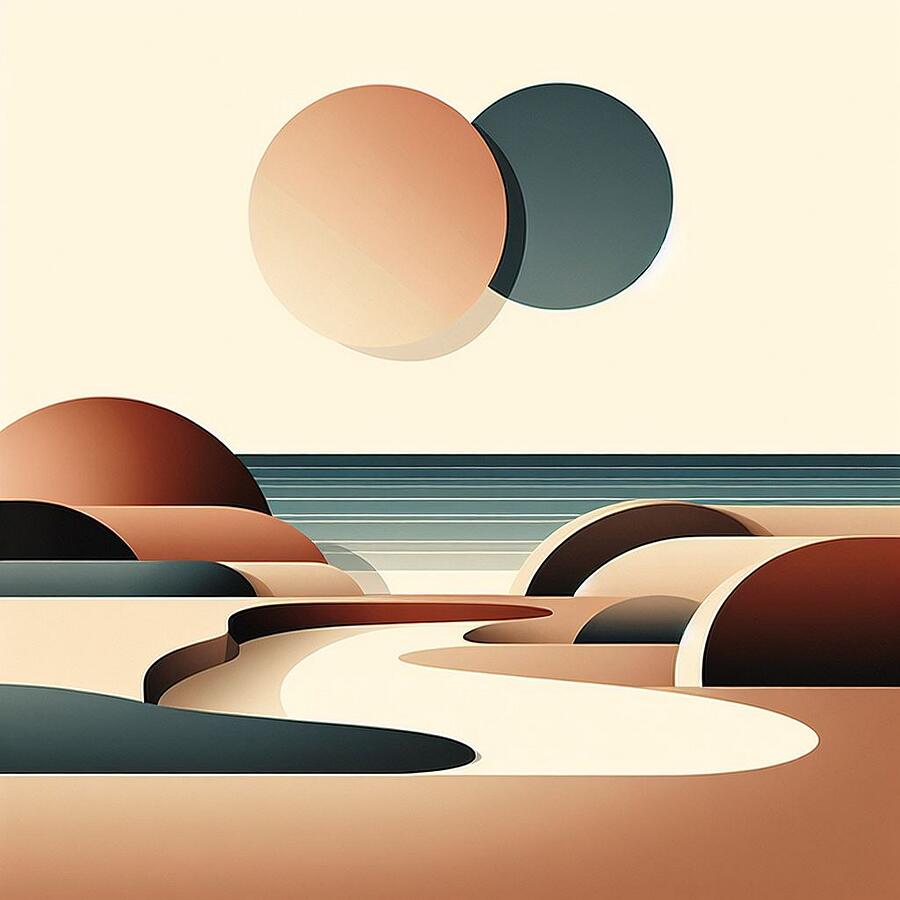 A Peaceful Fusion of Shapes and Colors Digital Art by Artfinity X A Peaceful Fusion of Shapes and Colors Digital Art by Artfinity X