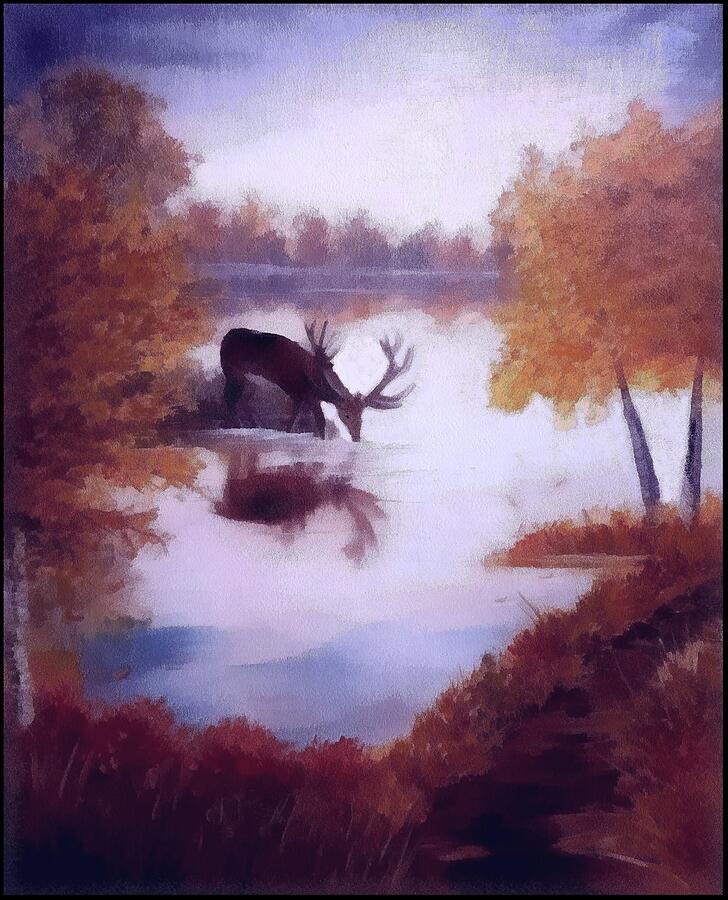 A Peaceful Place Painting by Paint Brush Productions - Fine Art America