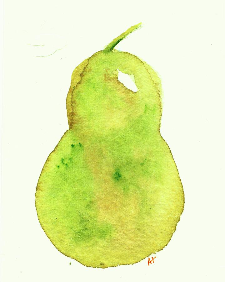 A Pear Painting by AList Art Gallery