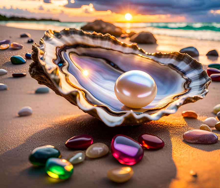 A Pearl of Great Price Photograph by Cate Franklyn