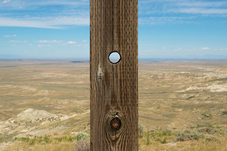 A Peep into Wyoming Photograph by Stuart Allen