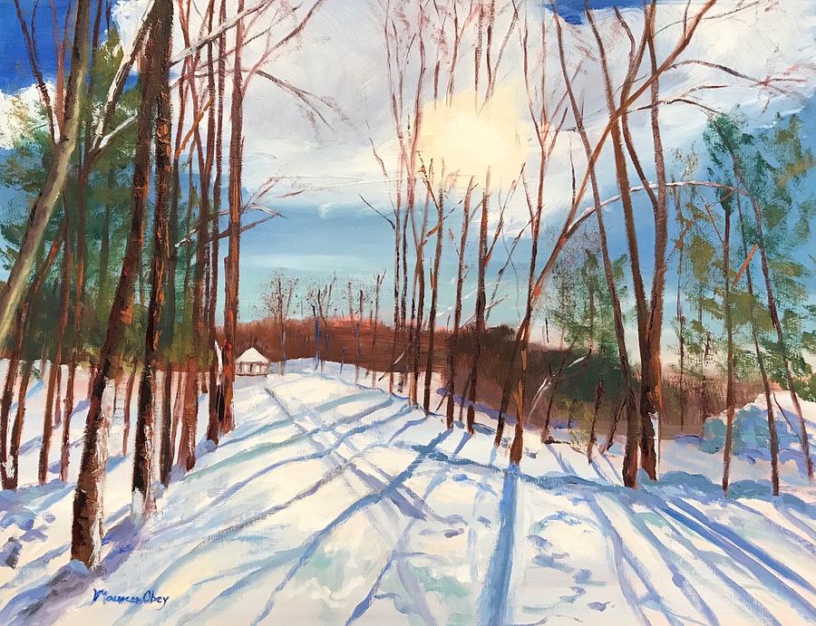 A Perfect Day Hale Painting by Maureen Obey