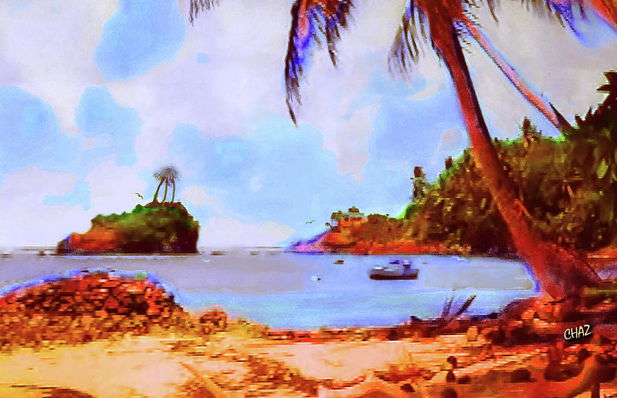 A Piece of Paradise Painting by CHAZ Daugherty
