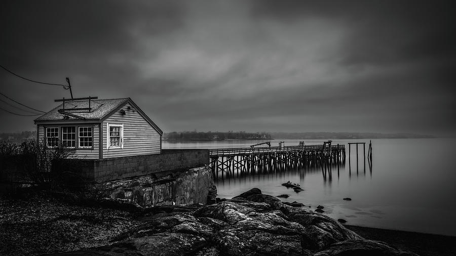 A Pier No More Photograph by Michael Hubley