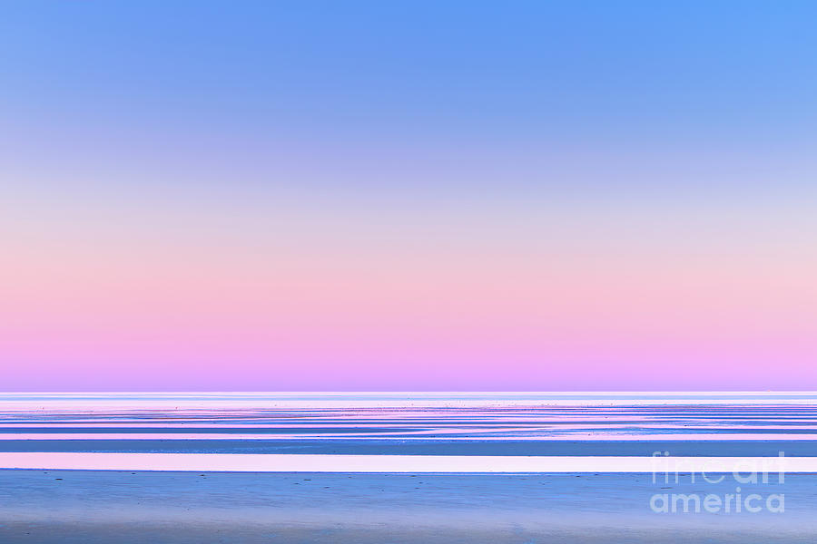 A Pink and Blue Sunrise Photograph by Robert Anastasi