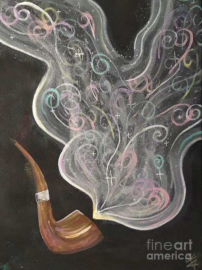 A Pipe Dream Painting by April Reilly