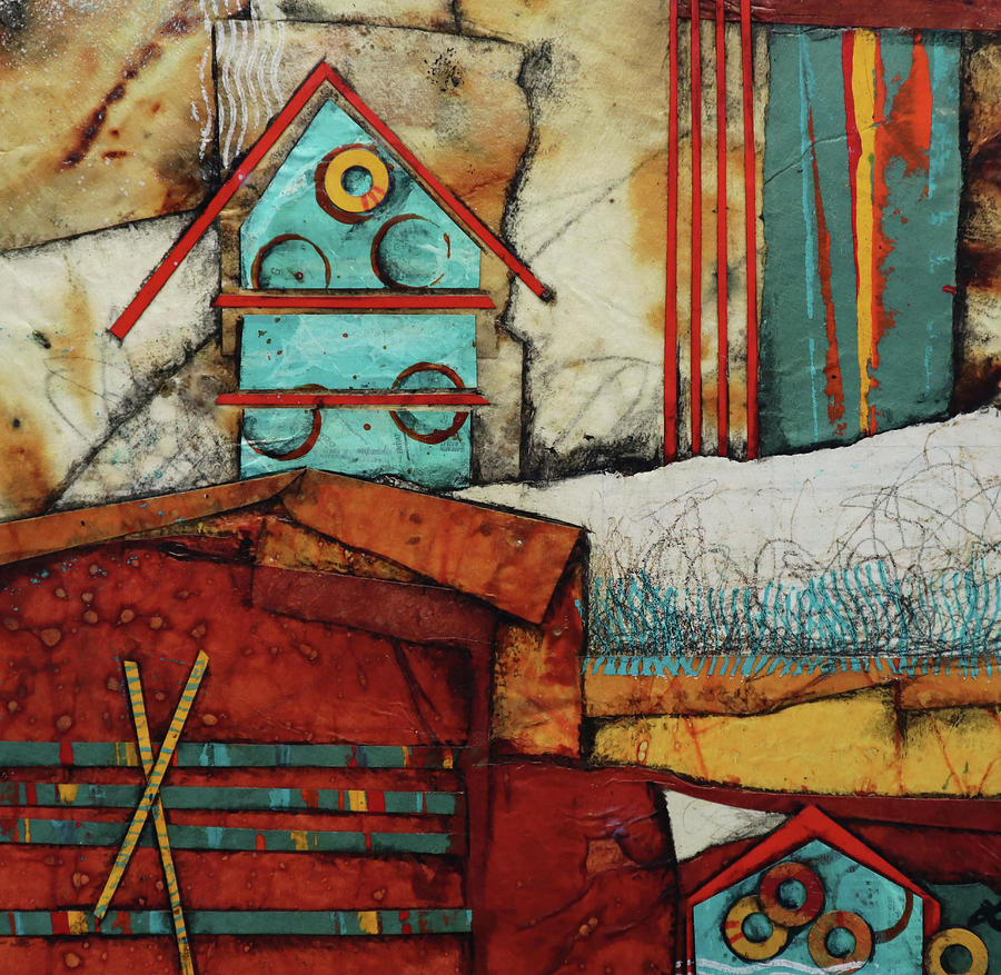 Mixed Media Mixed Media - A Playful Home by Laura Lein-Svencner