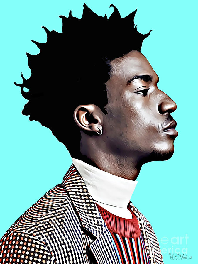 Portrait Digital Art - A Portrait of Boyd Alves by Walter Neal