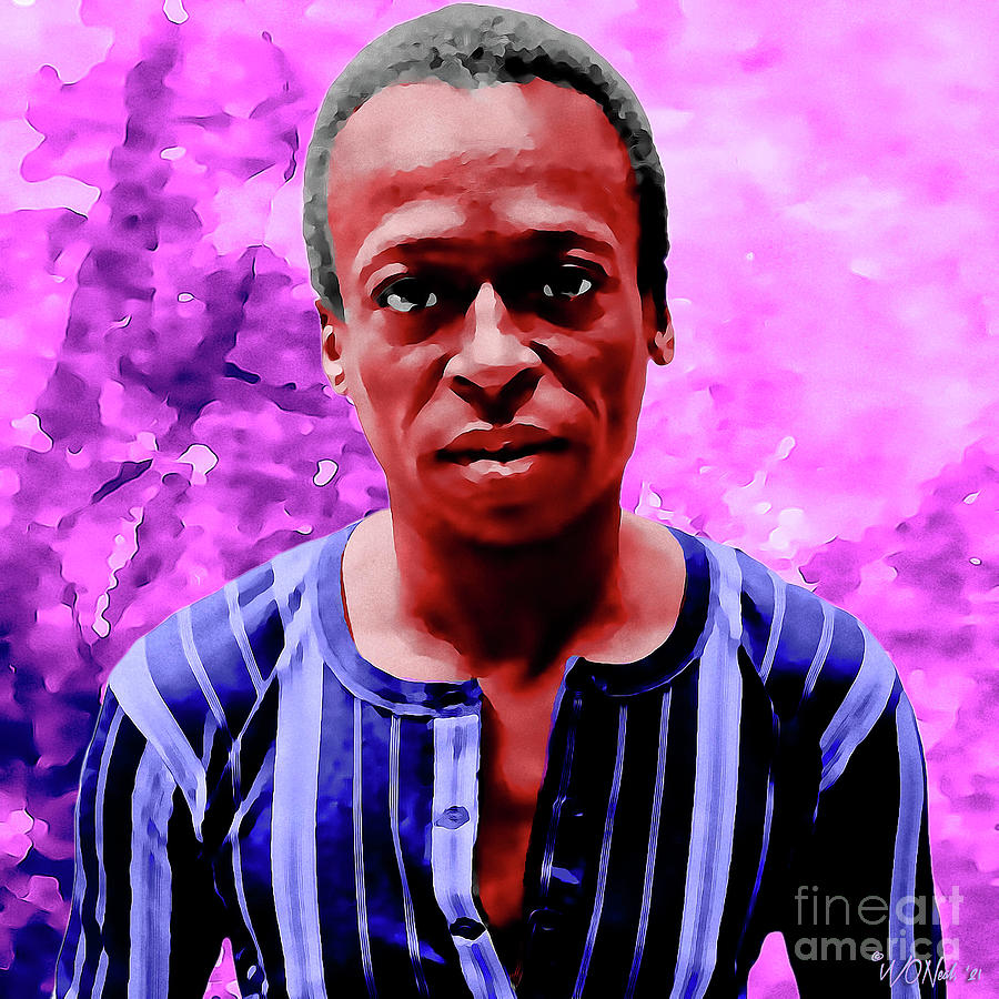 Portrait Digital Art - A Portrait of Miles Davis by Walter Neal