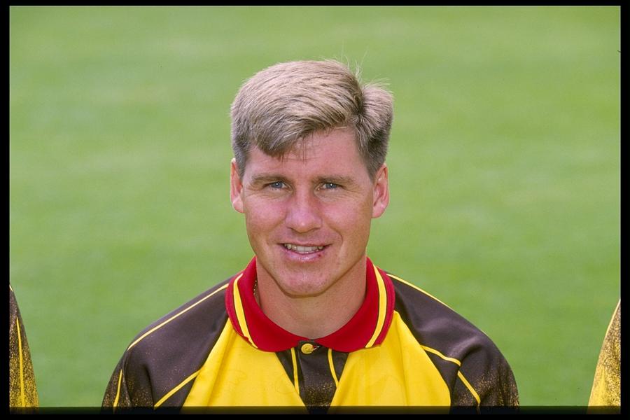 A portrait of Nigel Gibbs of Watford Photograph by Getty Images