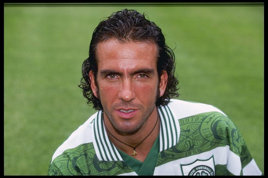 A portrait of Paulo Di Canio of Celtic Photograph by Getty Images
