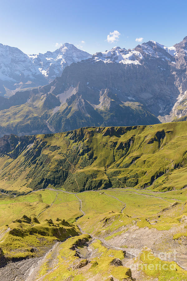 A Portrait Of The Alps Photograph