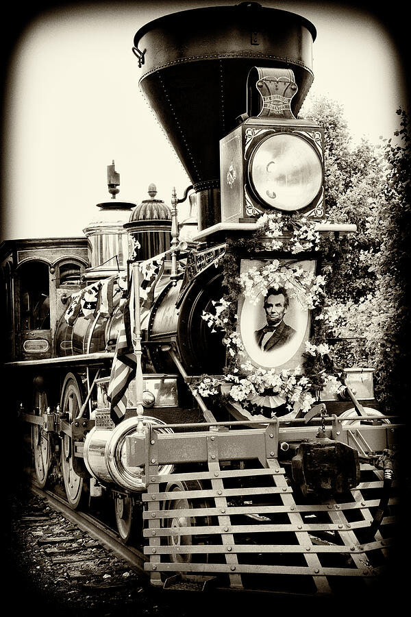 A Presidents Funeral Train - 3378-b Photograph by Paul W Faust - Impressions of Light